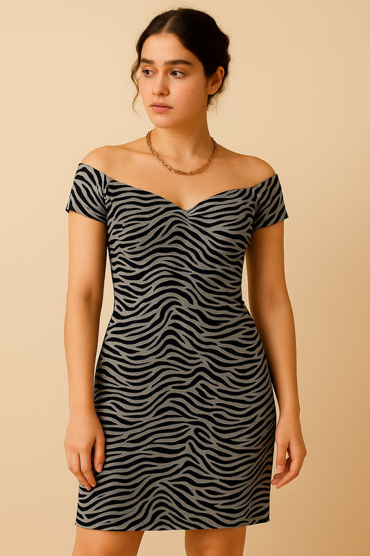 ZEBRA PRINT DRESS