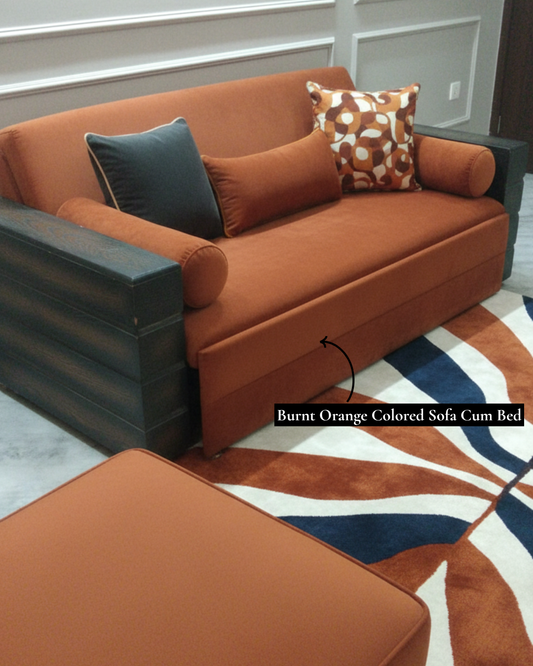 Burnt Orange Sofa Bed