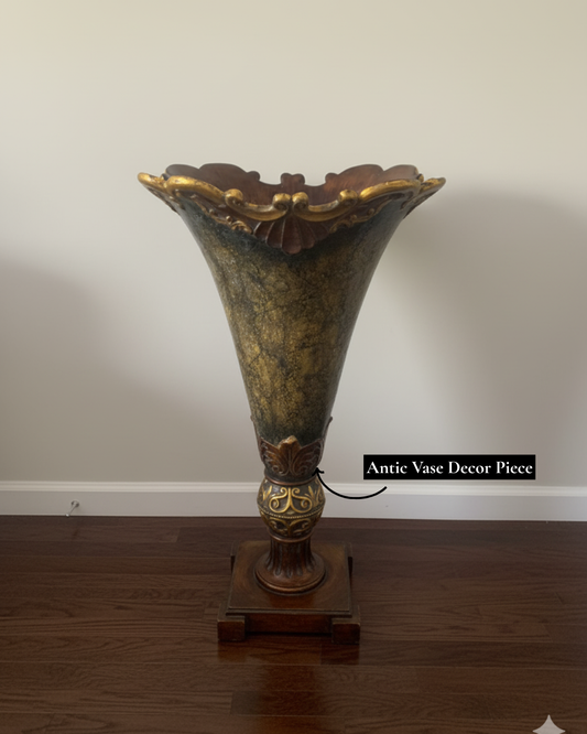 Antique Brass Vase