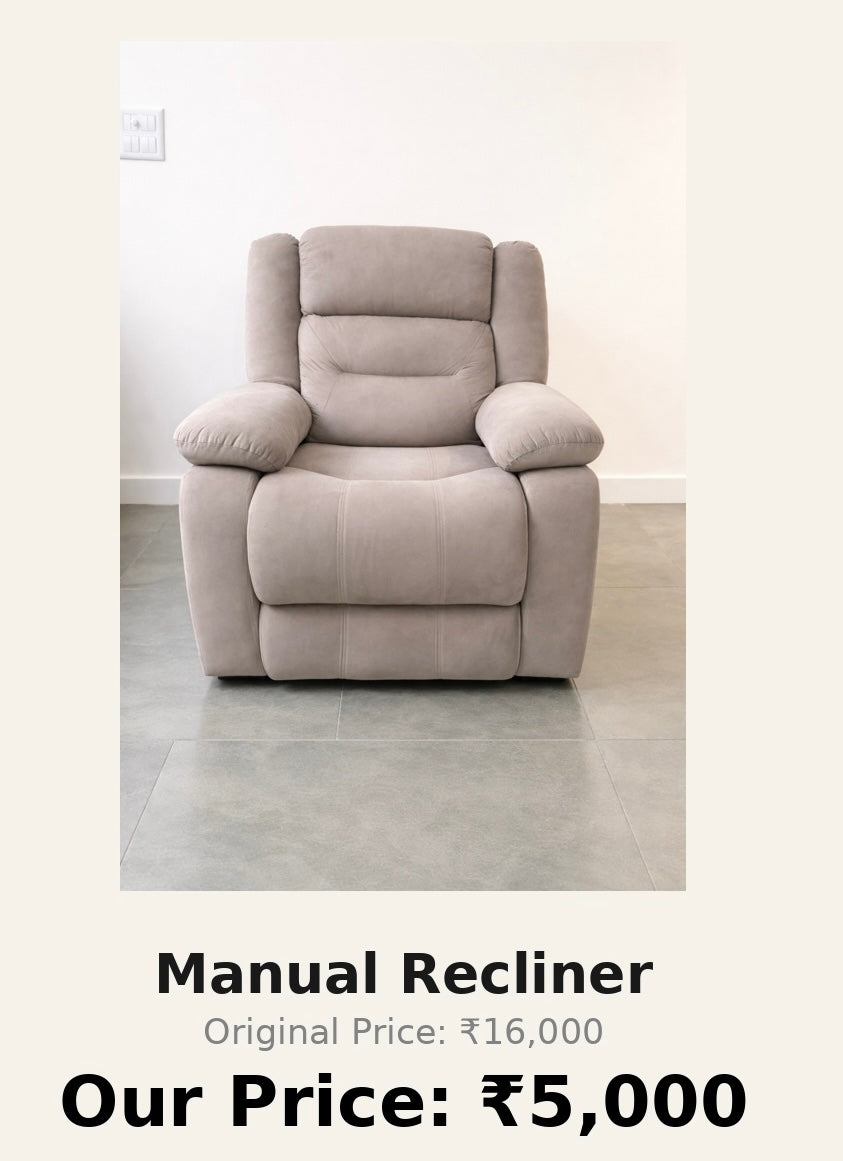Sleepyhead manual Recliner