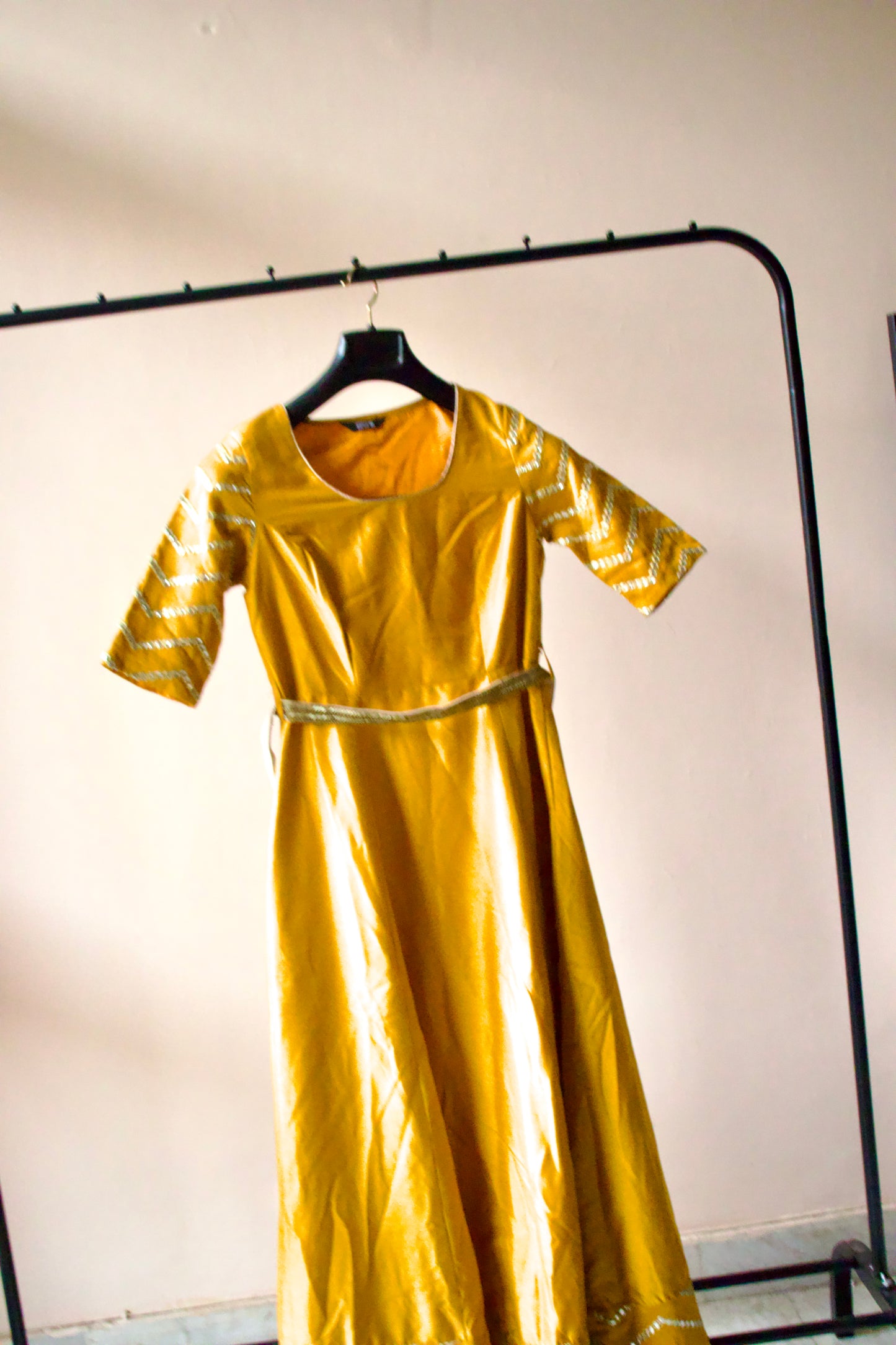 SATIN FABRIC ANARKALI