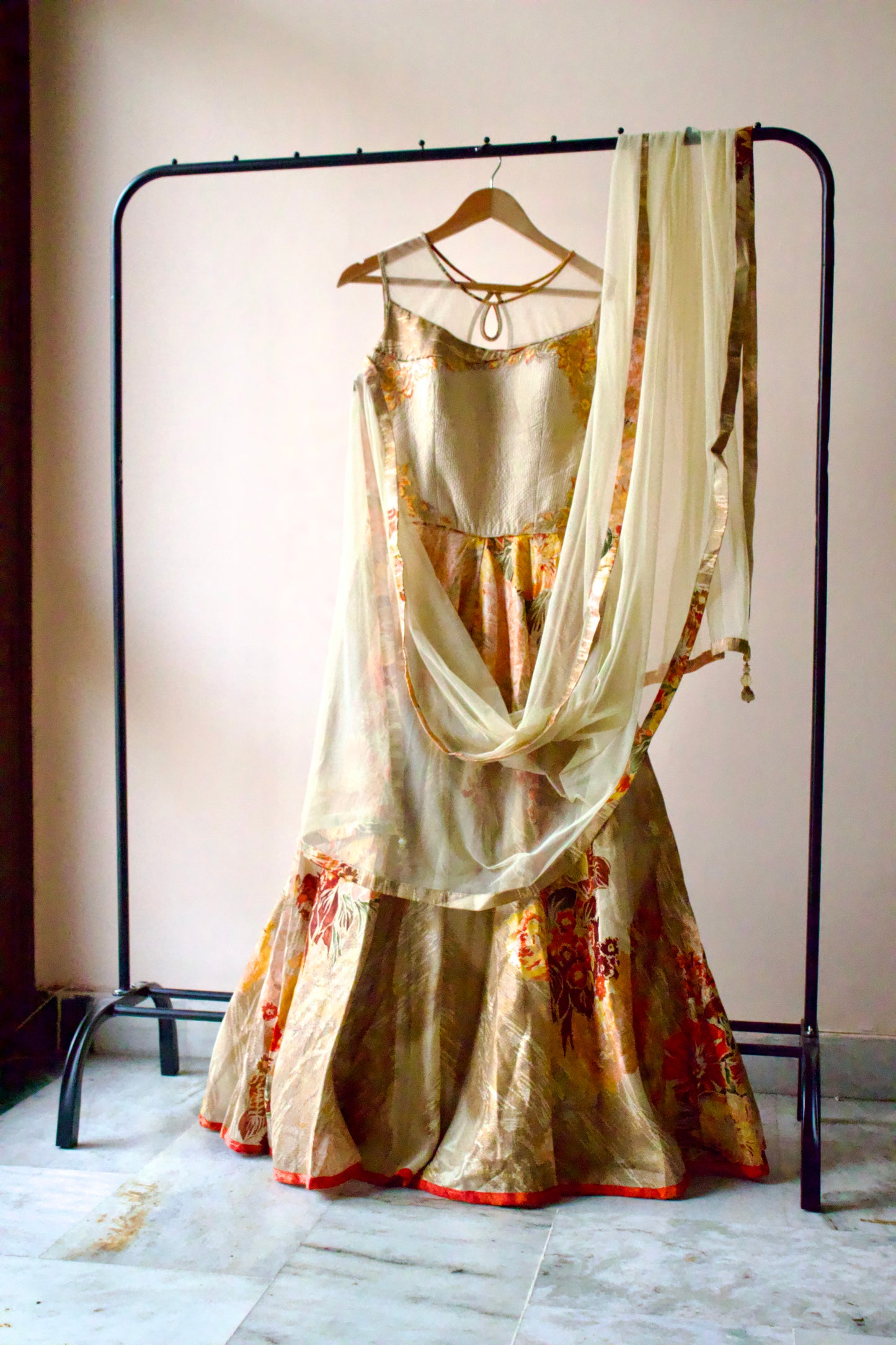 ELEGANT ANARKALI WITH DUPATTA