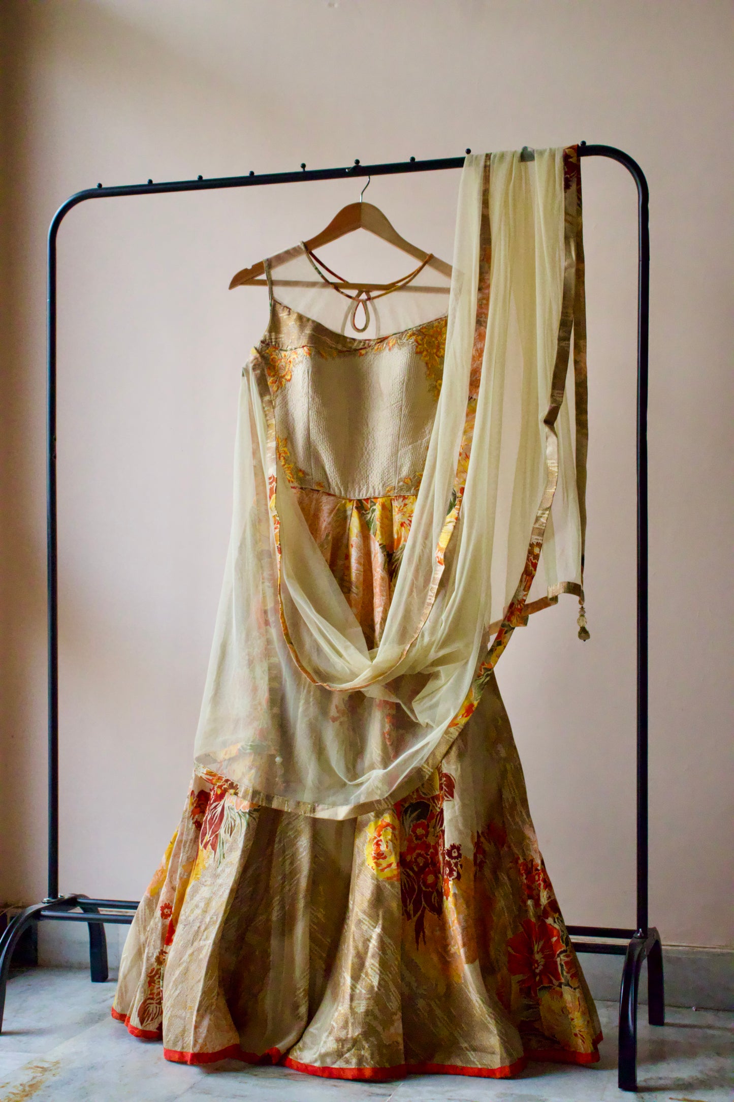 ELEGANT ANARKALI WITH DUPATTA