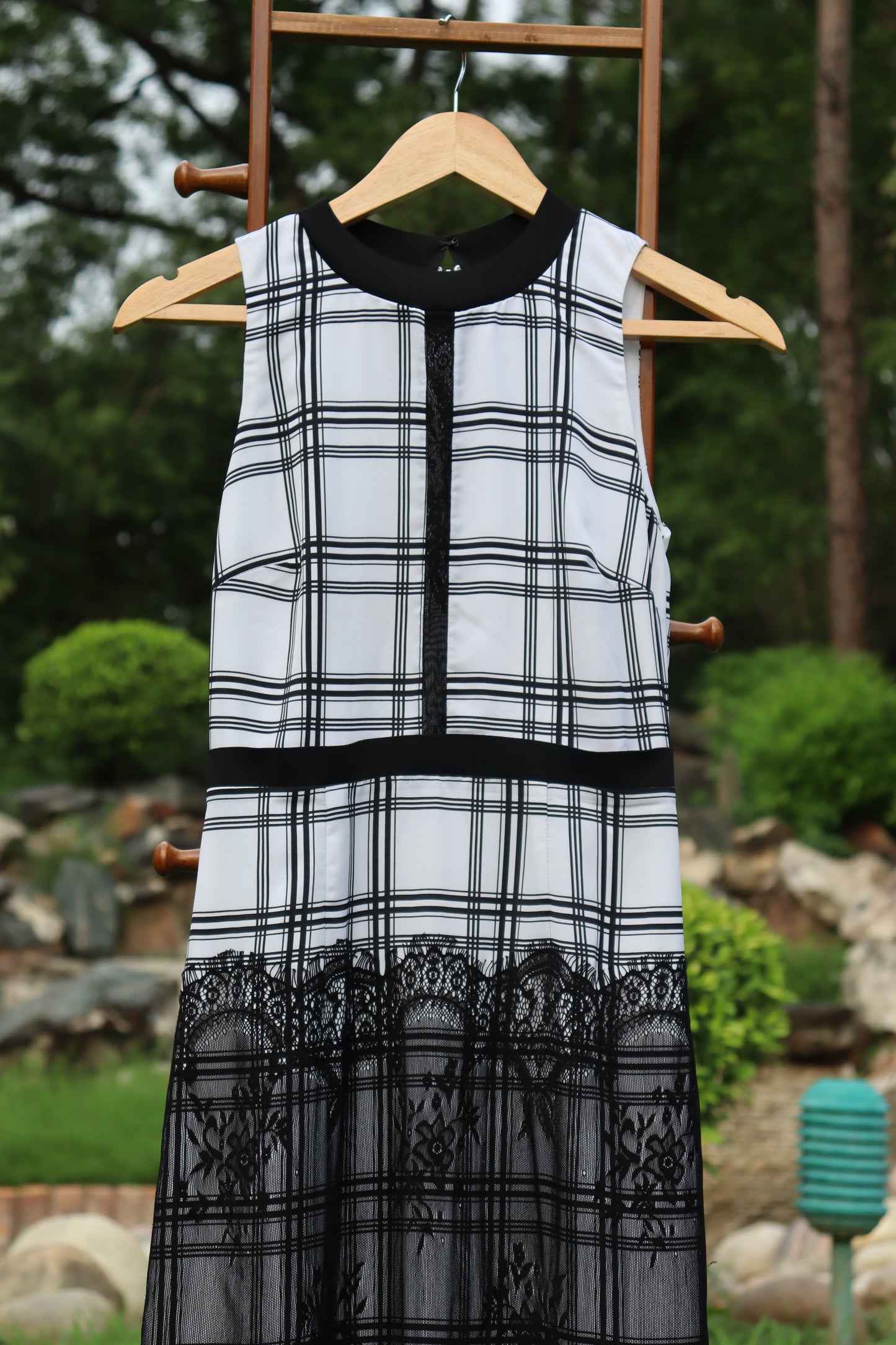 Black and White Maxi Dress from GUESS -LA
