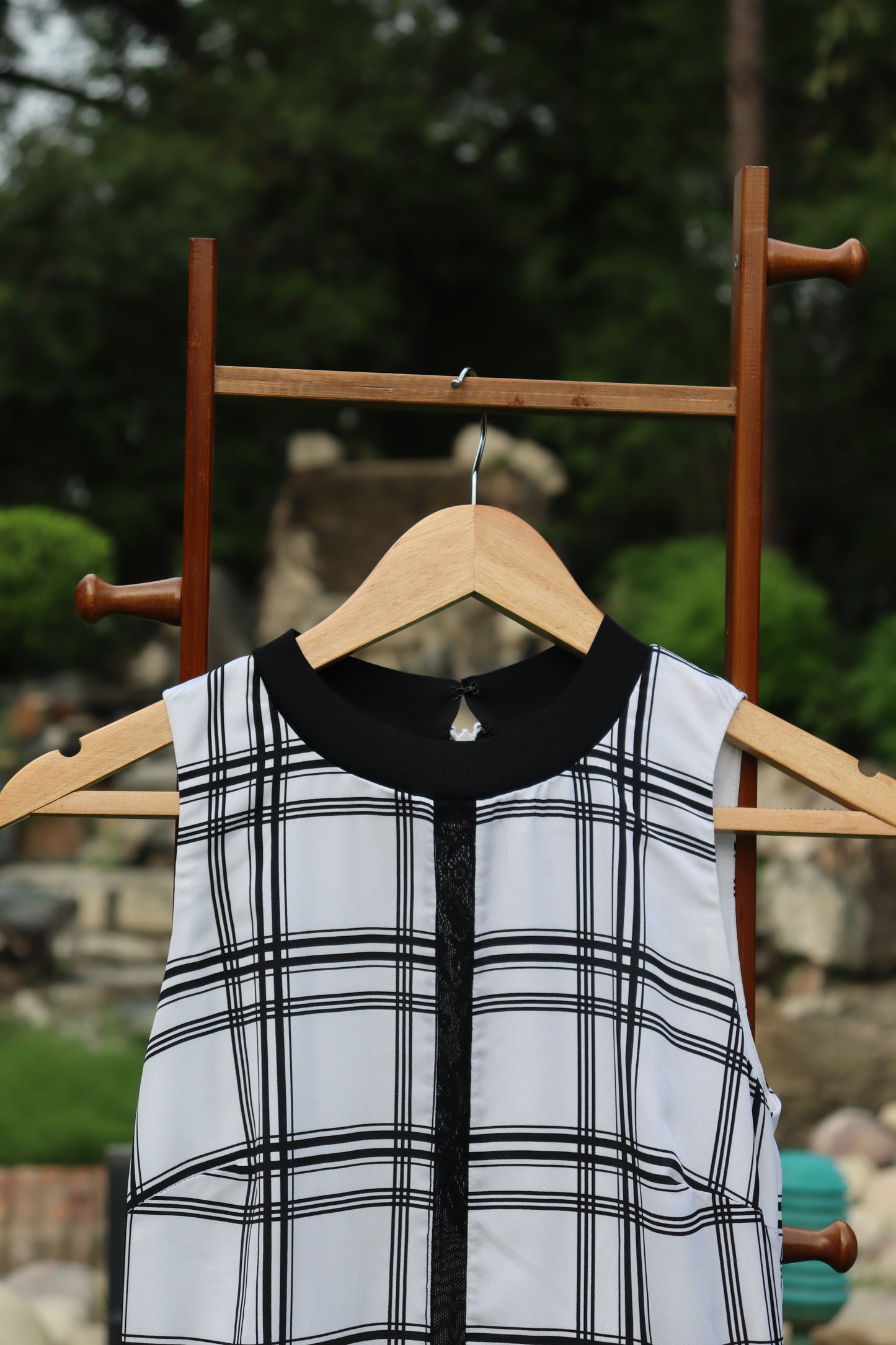 Black and White Maxi Dress from GUESS -LA