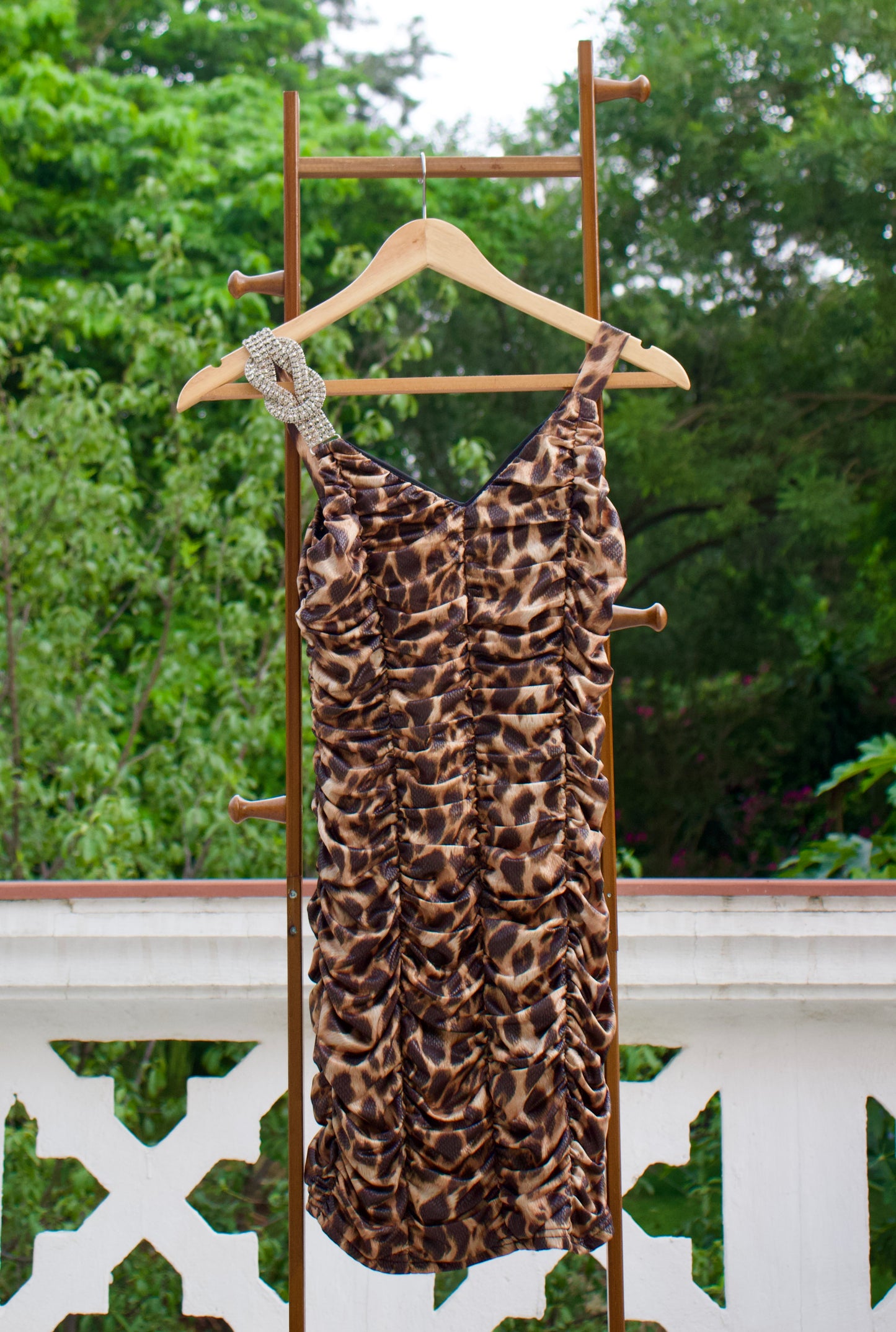 Wild Printed Tube Dress