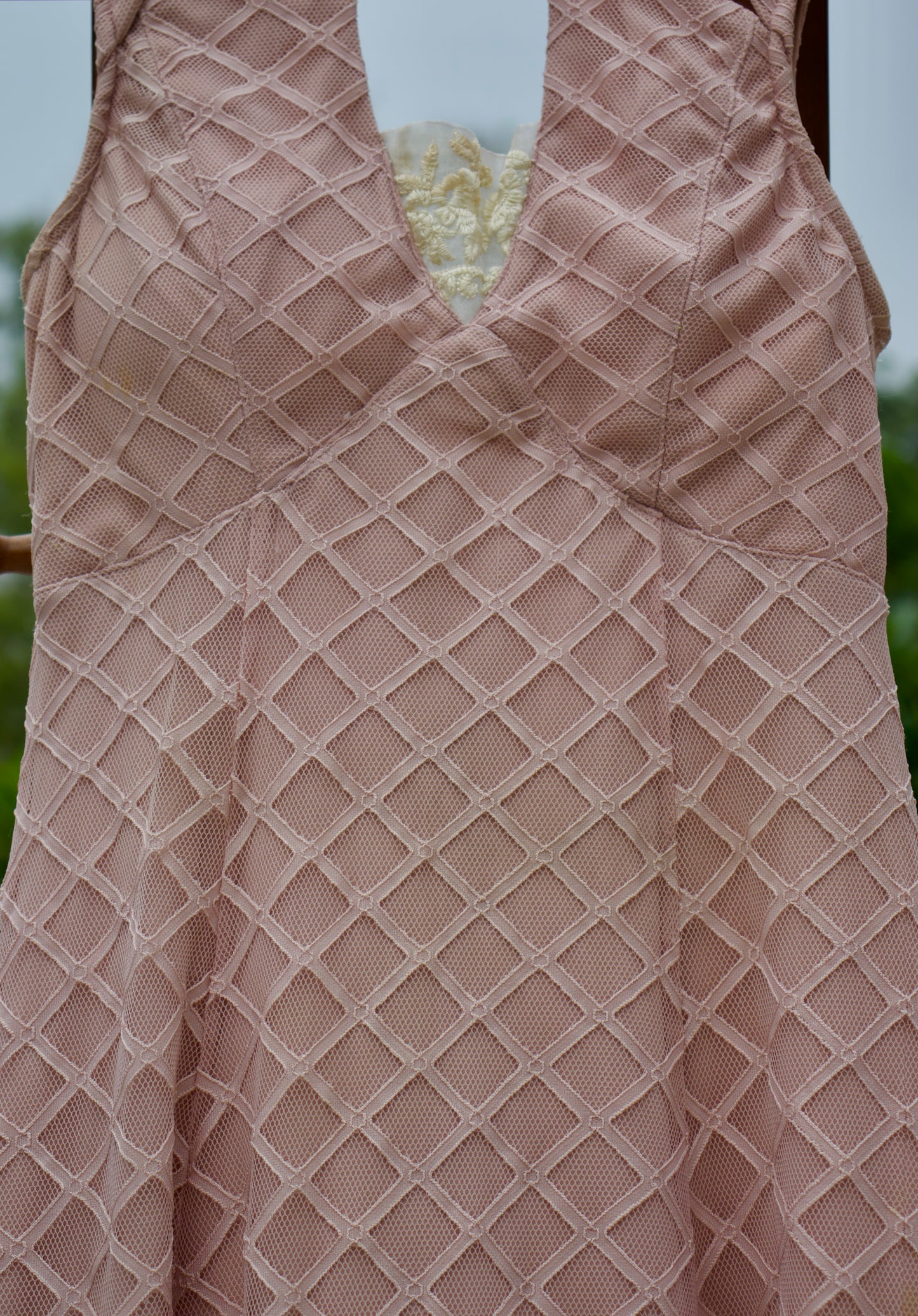 Blush Elegance Lace Dress