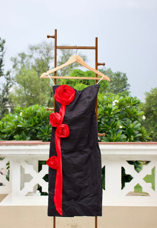 Midnight Rose Cocktail Dress