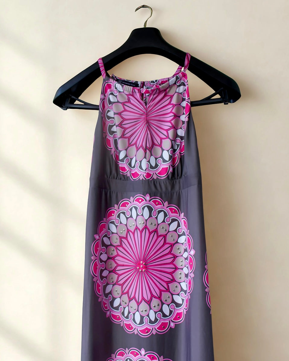 Mandala Bloom Maxi Dress