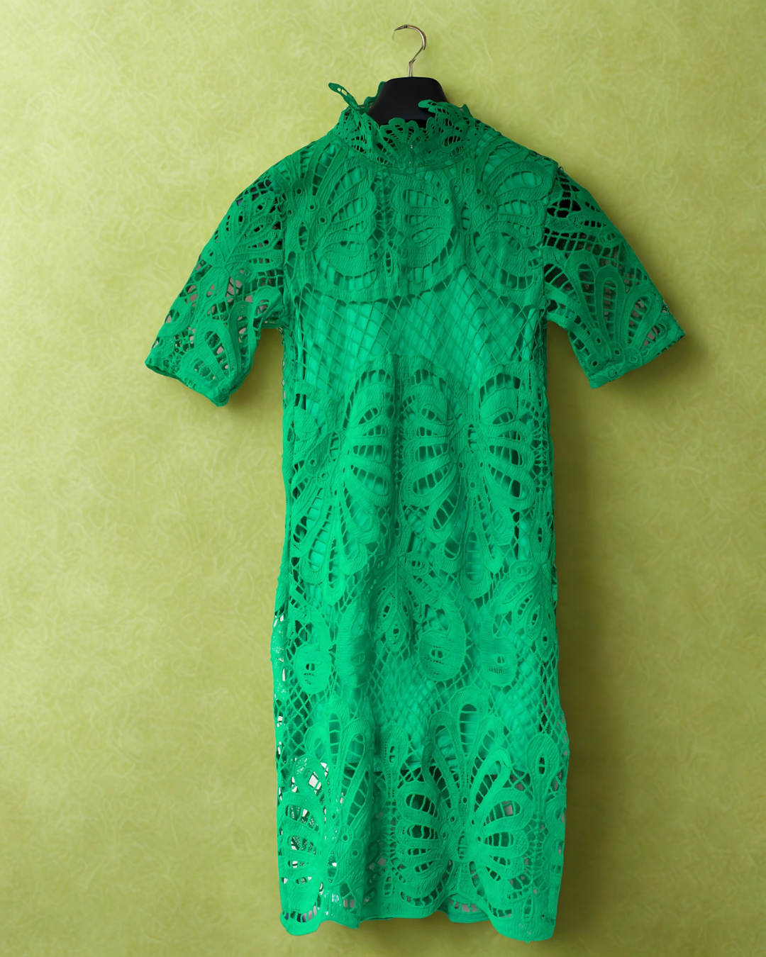 Emerald Muse Lace Dress