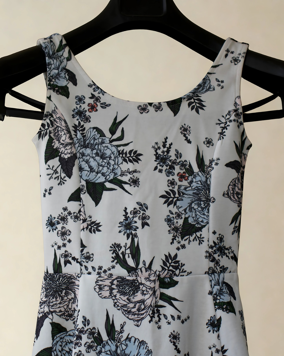 Blue Bloom Skater Dress