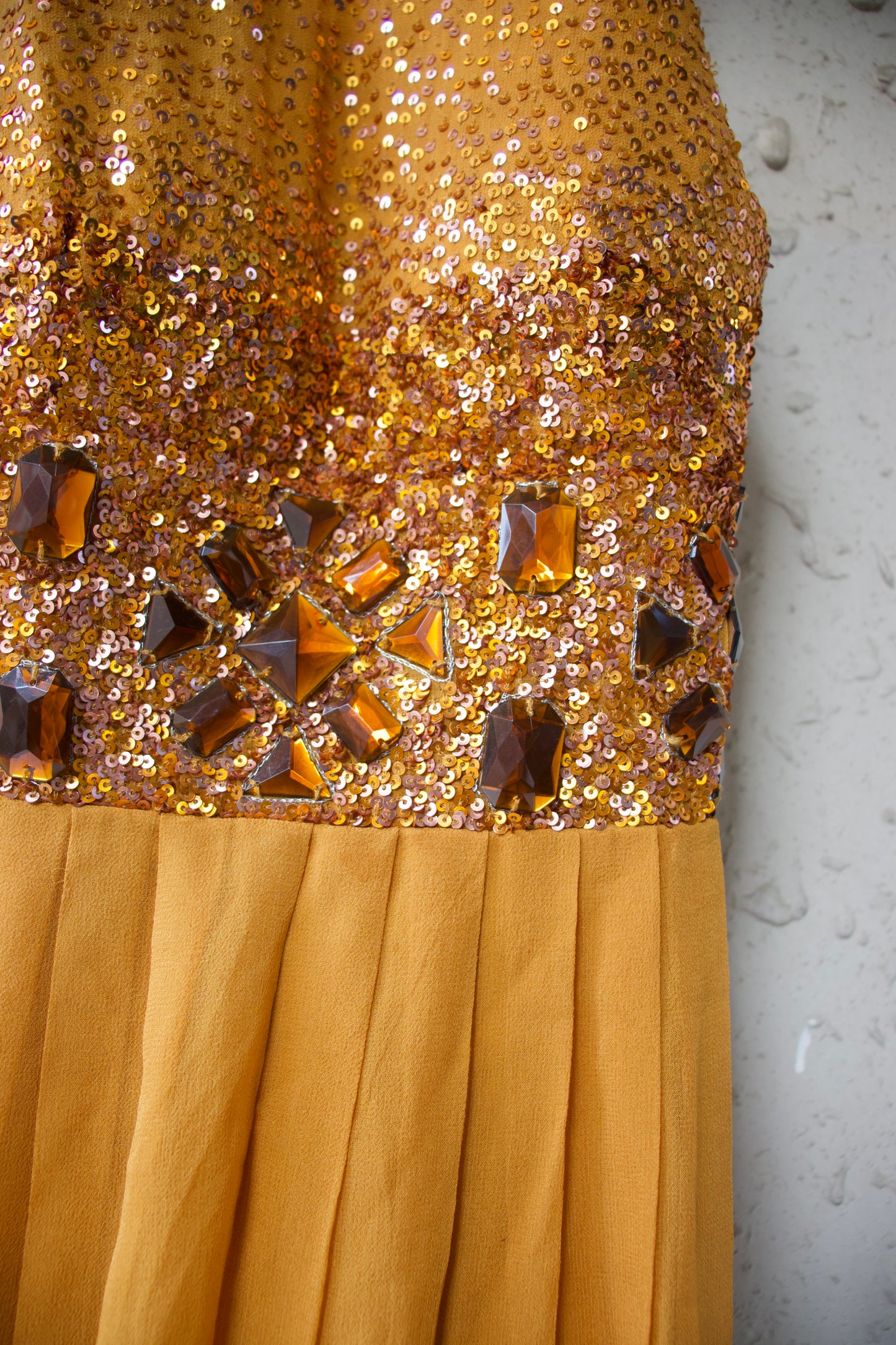 Mustard MAXI DRESS